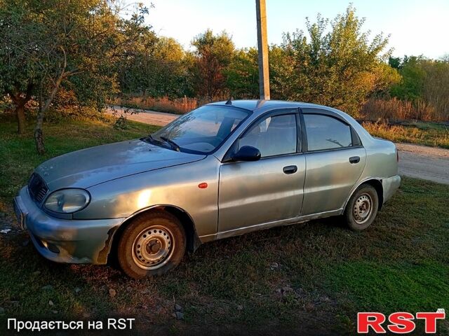 Серый Дэу Ланос, объемом двигателя 1.5 л и пробегом 220 тыс. км за 1000 $, фото 1 на Automoto.ua