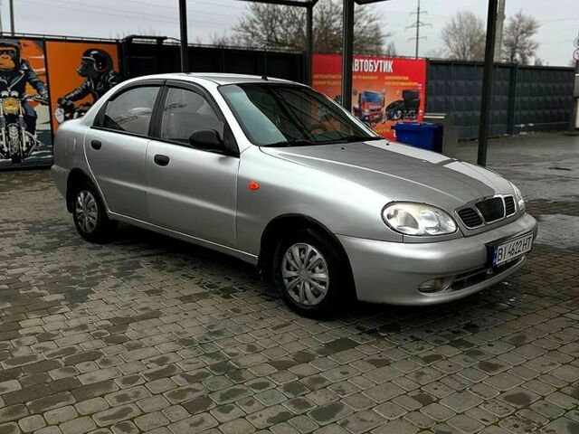 Серый Дэу Ланос, объемом двигателя 1.4 л и пробегом 240 тыс. км за 1550 $, фото 2 на Automoto.ua