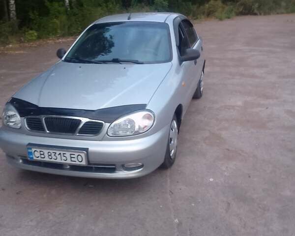 Серый Дэу Ланос, объемом двигателя 1.6 л и пробегом 203 тыс. км за 2900 $, фото 1 на Automoto.ua