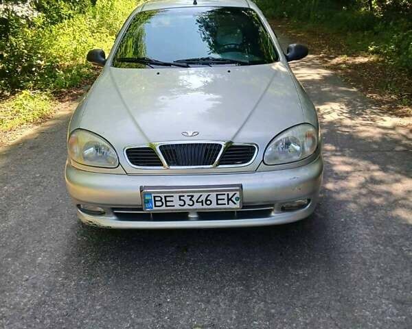 Сірий Деу Ланос, об'ємом двигуна 1.39 л та пробігом 198 тис. км за 2200 $, фото 8 на Automoto.ua