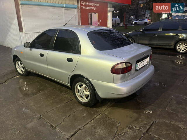Сірий Деу Ланос, об'ємом двигуна 1.39 л та пробігом 185 тис. км за 1500 $, фото 3 на Automoto.ua