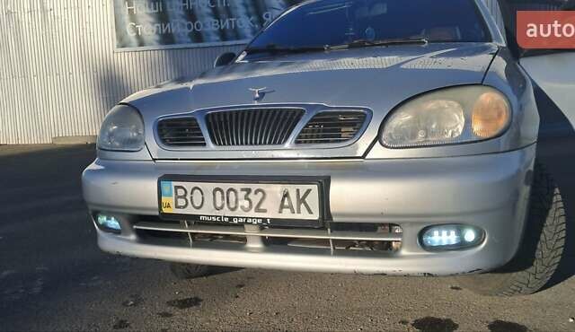 Сірий Деу Ланос, об'ємом двигуна 1.39 л та пробігом 220 тис. км за 3000 $, фото 15 на Automoto.ua