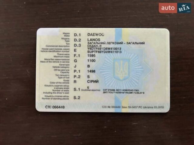 Сірий Деу Ланос, об'ємом двигуна 1.5 л та пробігом 240 тис. км за 3400 $, фото 19 на Automoto.ua