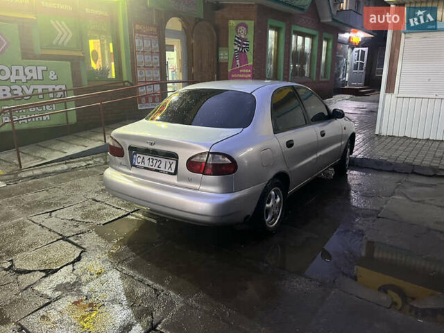 Сірий Деу Ланос, об'ємом двигуна 1.39 л та пробігом 185 тис. км за 1500 $, фото 2 на Automoto.ua