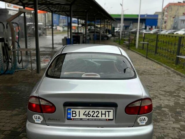 Серый Дэу Ланос, объемом двигателя 1.4 л и пробегом 240 тыс. км за 1550 $, фото 3 на Automoto.ua