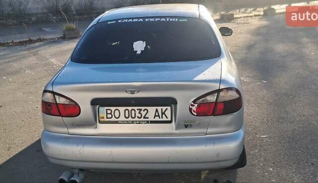 Сірий Деу Ланос, об'ємом двигуна 1.39 л та пробігом 220 тис. км за 3000 $, фото 23 на Automoto.ua