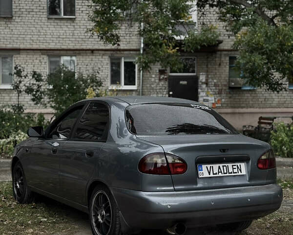 Серый Дэу Ланос, объемом двигателя 1.5 л и пробегом 230 тыс. км за 3500 $, фото 2 на Automoto.ua