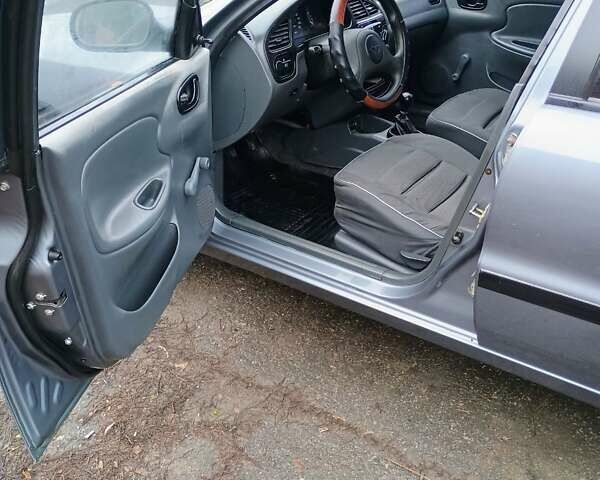 Серый Дэу Ланос, объемом двигателя 1.5 л и пробегом 138 тыс. км за 2899 $, фото 7 на Automoto.ua