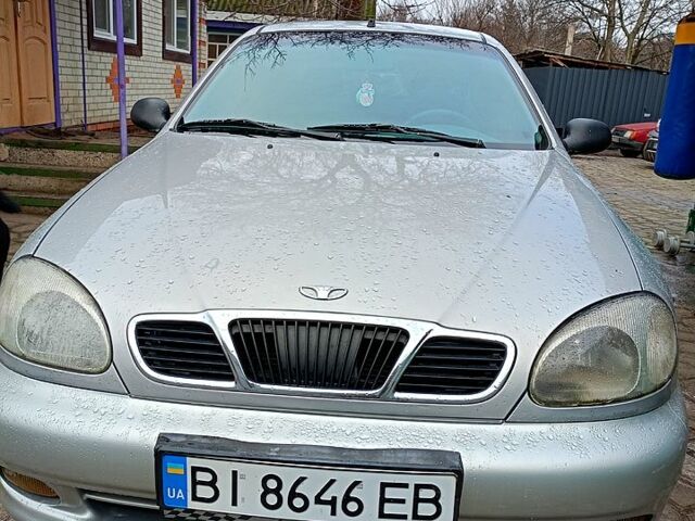 Сірий Деу Ланос, об'ємом двигуна 1.6 л та пробігом 223 тис. км за 1950 $, фото 1 на Automoto.ua