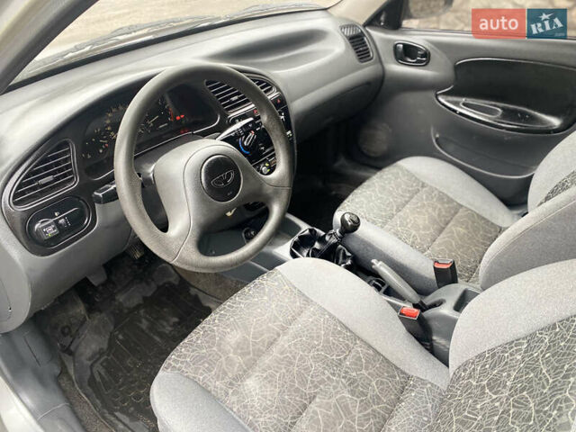 Серый Дэу Ланос, объемом двигателя 1.5 л и пробегом 182 тыс. км за 2600 $, фото 8 на Automoto.ua