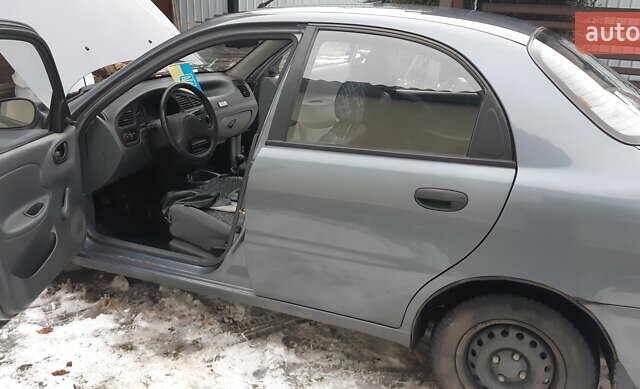 Сірий Деу Ланос, об'ємом двигуна 1.5 л та пробігом 58 тис. км за 2750 $, фото 1 на Automoto.ua