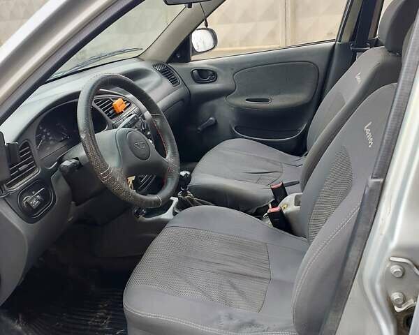 Серый Дэу Ланос, объемом двигателя 1.5 л и пробегом 296 тыс. км за 1800 $, фото 5 на Automoto.ua