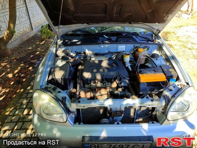 Серый Дэу Ланос, объемом двигателя 1.4 л и пробегом 57 тыс. км за 2200 $, фото 5 на Automoto.ua