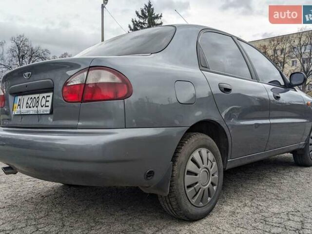 Серый Дэу Ланос, объемом двигателя 1.5 л и пробегом 139 тыс. км за 3200 $, фото 18 на Automoto.ua