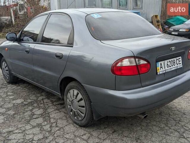 Серый Дэу Ланос, объемом двигателя 1.5 л и пробегом 139 тыс. км за 3200 $, фото 11 на Automoto.ua