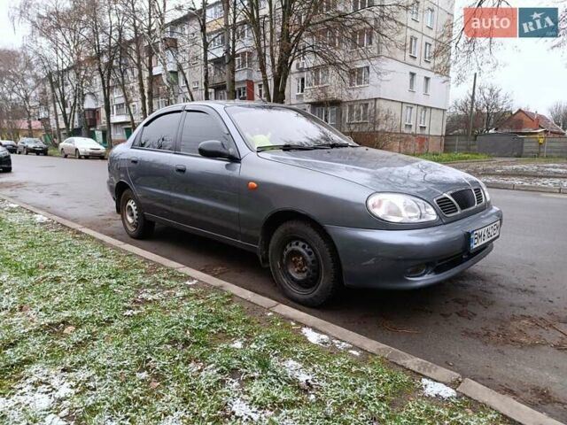 Серый Дэу Ланос, объемом двигателя 1.5 л и пробегом 243 тыс. км за 2850 $, фото 2 на Automoto.ua