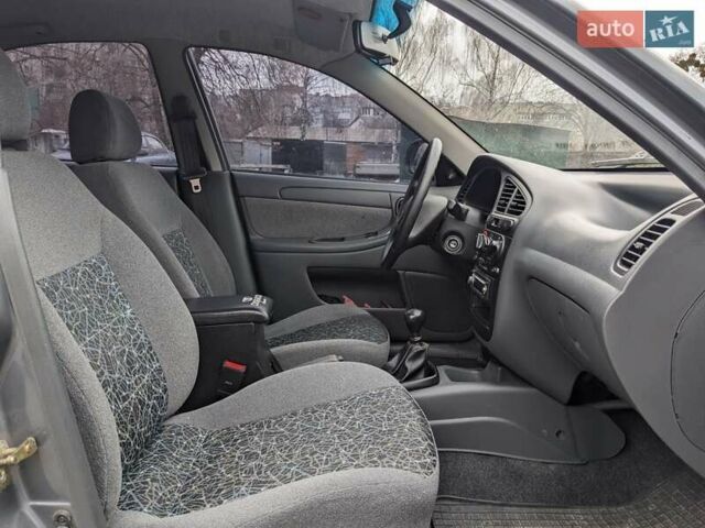 Серый Дэу Ланос, объемом двигателя 1.5 л и пробегом 139 тыс. км за 3200 $, фото 25 на Automoto.ua