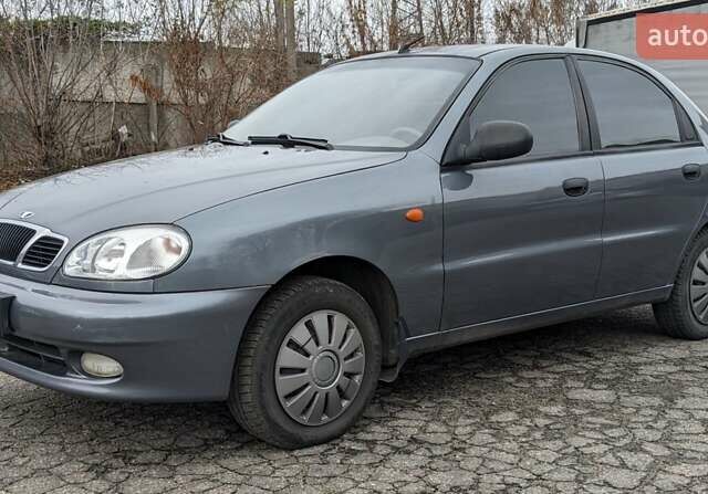 Серый Дэу Ланос, объемом двигателя 1.5 л и пробегом 139 тыс. км за 3200 $, фото 7 на Automoto.ua