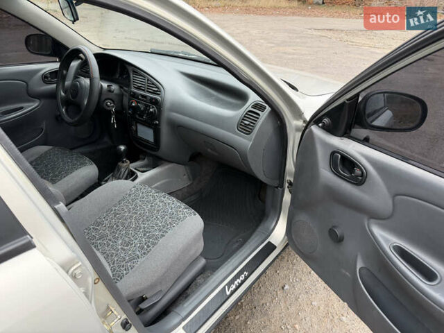 Серый Дэу Ланос, объемом двигателя 1.5 л и пробегом 216 тыс. км за 2500 $, фото 16 на Automoto.ua
