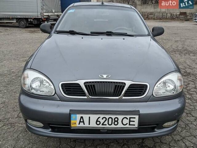 Серый Дэу Ланос, объемом двигателя 1.5 л и пробегом 139 тыс. км за 3200 $, фото 5 на Automoto.ua