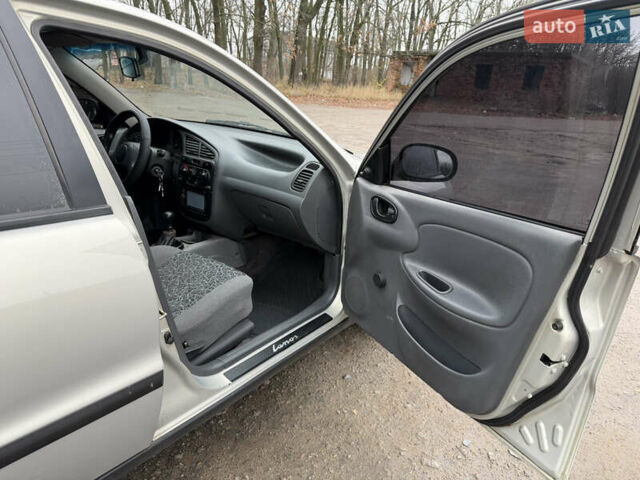 Серый Дэу Ланос, объемом двигателя 1.5 л и пробегом 216 тыс. км за 2500 $, фото 17 на Automoto.ua