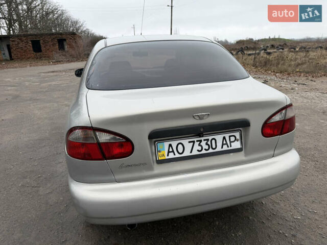 Серый Дэу Ланос, объемом двигателя 1.5 л и пробегом 216 тыс. км за 2500 $, фото 26 на Automoto.ua