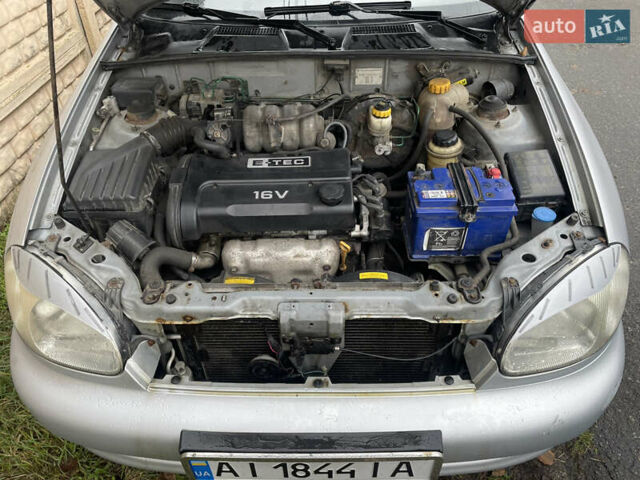 Сірий Деу Ланос, об'ємом двигуна 1.6 л та пробігом 139 тис. км за 3100 $, фото 11 на Automoto.ua