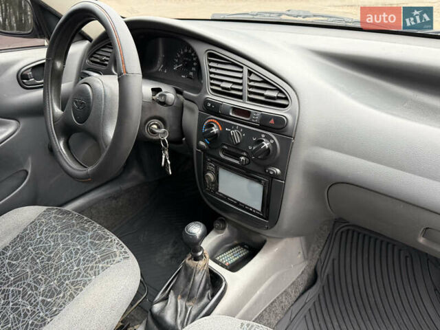 Серый Дэу Ланос, объемом двигателя 1.5 л и пробегом 216 тыс. км за 2500 $, фото 15 на Automoto.ua