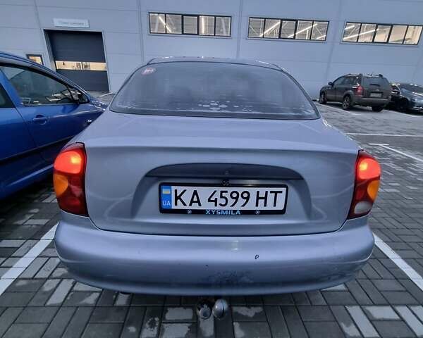 Серый Дэу Ланос, объемом двигателя 1.5 л и пробегом 173 тыс. км за 3000 $, фото 1 на Automoto.ua