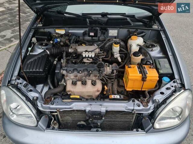 Серый Дэу Ланос, объемом двигателя 1.5 л и пробегом 184 тыс. км за 2500 $, фото 8 на Automoto.ua
