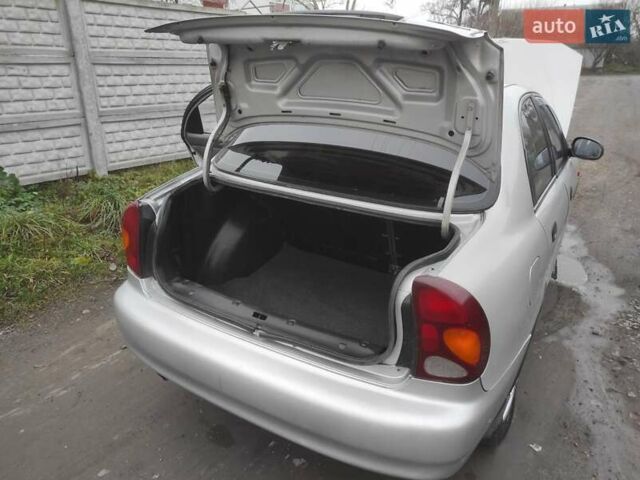 Серый Дэу Ланос, объемом двигателя 1.5 л и пробегом 156 тыс. км за 1950 $, фото 10 на Automoto.ua