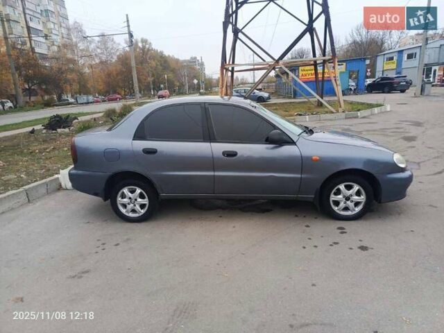 Серый Дэу Ланос, объемом двигателя 1.5 л и пробегом 224 тыс. км за 2400 $, фото 6 на Automoto.ua