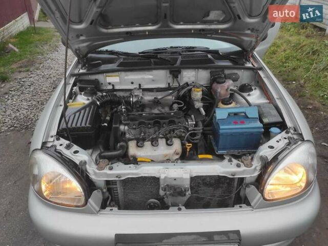 Серый Дэу Ланос, объемом двигателя 1.5 л и пробегом 156 тыс. км за 1950 $, фото 16 на Automoto.ua