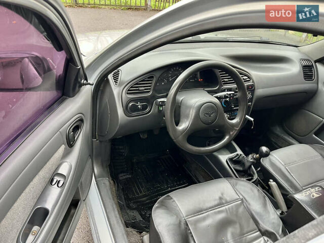 Серый Дэу Ланос, объемом двигателя 1.5 л и пробегом 173 тыс. км за 2550 $, фото 10 на Automoto.ua