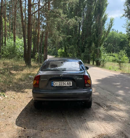 Серый Дэу Ланос, объемом двигателя 1.5 л и пробегом 200 тыс. км за 2700 $, фото 3 на Automoto.ua