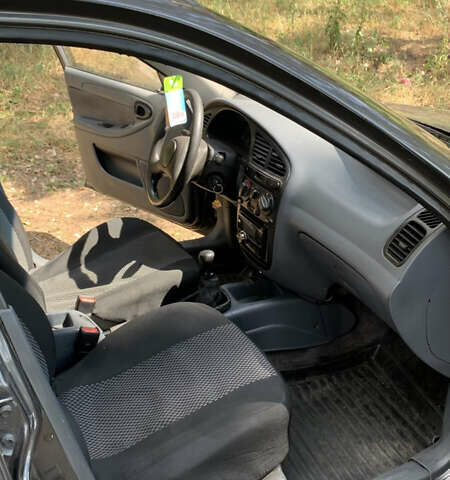 Серый Дэу Ланос, объемом двигателя 1.5 л и пробегом 200 тыс. км за 2700 $, фото 8 на Automoto.ua