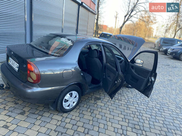 Сірий Деу Ланос, об'ємом двигуна 1.5 л та пробігом 146 тис. км за 3150 $, фото 16 на Automoto.ua