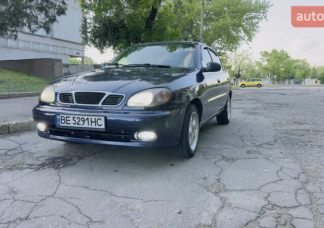 Синій Деу Ланос, об'ємом двигуна 1.6 л та пробігом 260 тис. км за 2500 $, фото 1 на Automoto.ua