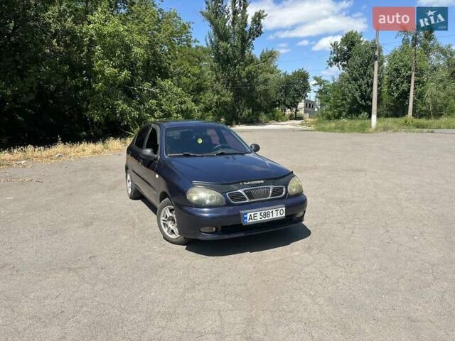 Синий Дэу Ланос, объемом двигателя 1.6 л и пробегом 200 тыс. км за 2600 $, фото 8 на Automoto.ua
