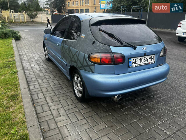 Деу Ланос 2003 у Дніпро (Дніпропетровську) на Automoto.ua Синій Деу Ланос, об'ємом двигуна 1.6 л та пробігом 175 тис. км за 3600 $, фото 4 на Automoto.ua