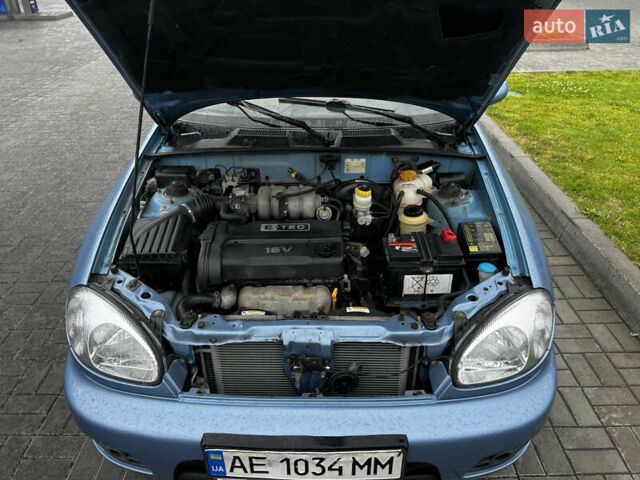 Деу Ланос 2003 у Дніпро (Дніпропетровську) на Automoto.ua Синій Деу Ланос, об'ємом двигуна 1.6 л та пробігом 175 тис. км за 3600 $, фото 40 на Automoto.ua