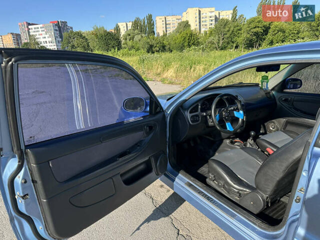 Синий Дэу Ланос, объемом двигателя 1.6 л и пробегом 310 тыс. км за 2500 $, фото 15 на Automoto.ua