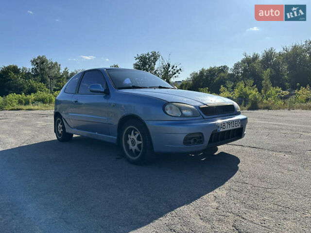 Синий Дэу Ланос, объемом двигателя 1.6 л и пробегом 310 тыс. км за 2500 $, фото 3 на Automoto.ua