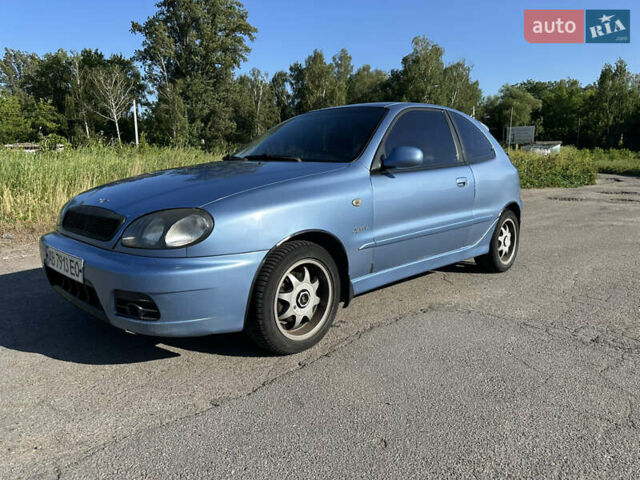 Синий Дэу Ланос, объемом двигателя 1.6 л и пробегом 310 тыс. км за 2500 $, фото 5 на Automoto.ua