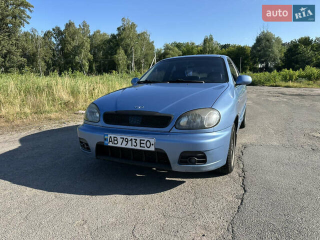 Синий Дэу Ланос, объемом двигателя 1.6 л и пробегом 310 тыс. км за 2500 $, фото 4 на Automoto.ua