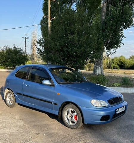 Синий Дэу Ланос, объемом двигателя 1.6 л и пробегом 235 тыс. км за 3000 $, фото 5 на Automoto.ua