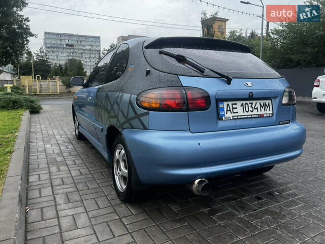 Деу Ланос 2003 у Дніпро (Дніпропетровську) на Automoto.ua Синій Деу Ланос, об'ємом двигуна 1.6 л та пробігом 175 тис. км за 3600 $, фото 5 на Automoto.ua