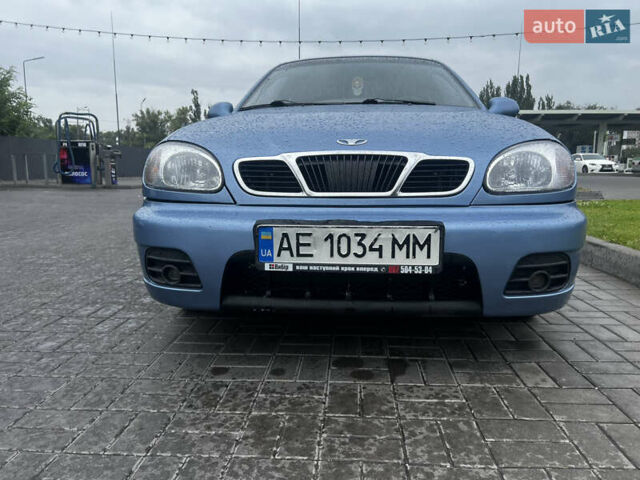 Деу Ланос 2003 у Дніпро (Дніпропетровську) на Automoto.ua Синій Деу Ланос, об'ємом двигуна 1.6 л та пробігом 175 тис. км за 3600 $, фото 11 на Automoto.ua