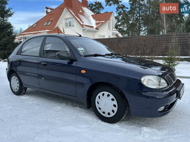 Синий Дэу Ланос, объемом двигателя 1.5 л и пробегом 175 тыс. км за 2650 $, фото 1 на Automoto.ua
