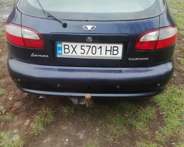 Синий Дэу Ланос, объемом двигателя 1.5 л и пробегом 229 тыс. км за 2800 $, фото 4 на Automoto.ua